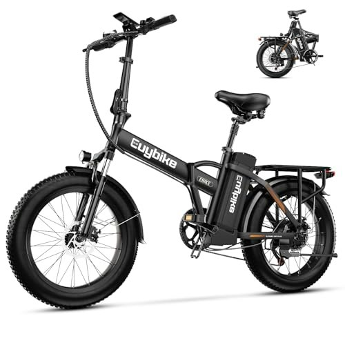 Euybike 1,000W 20-Inch Fat Tire Foldable Electric Bike: $594.99