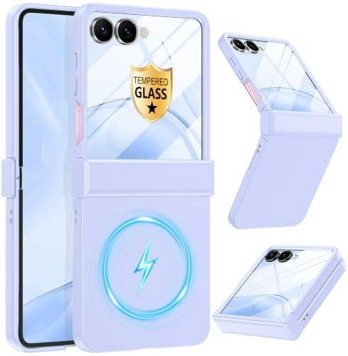Btscase Samsung Galaxy Z Flip 8 MagSafe Case with Hinge Protection: $18.69