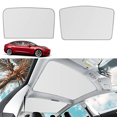 Kunist Roof Sunshade for Tesla Model 3: $39.09 Kunist Roof Sunshade for Tesla Model 3: $39.09