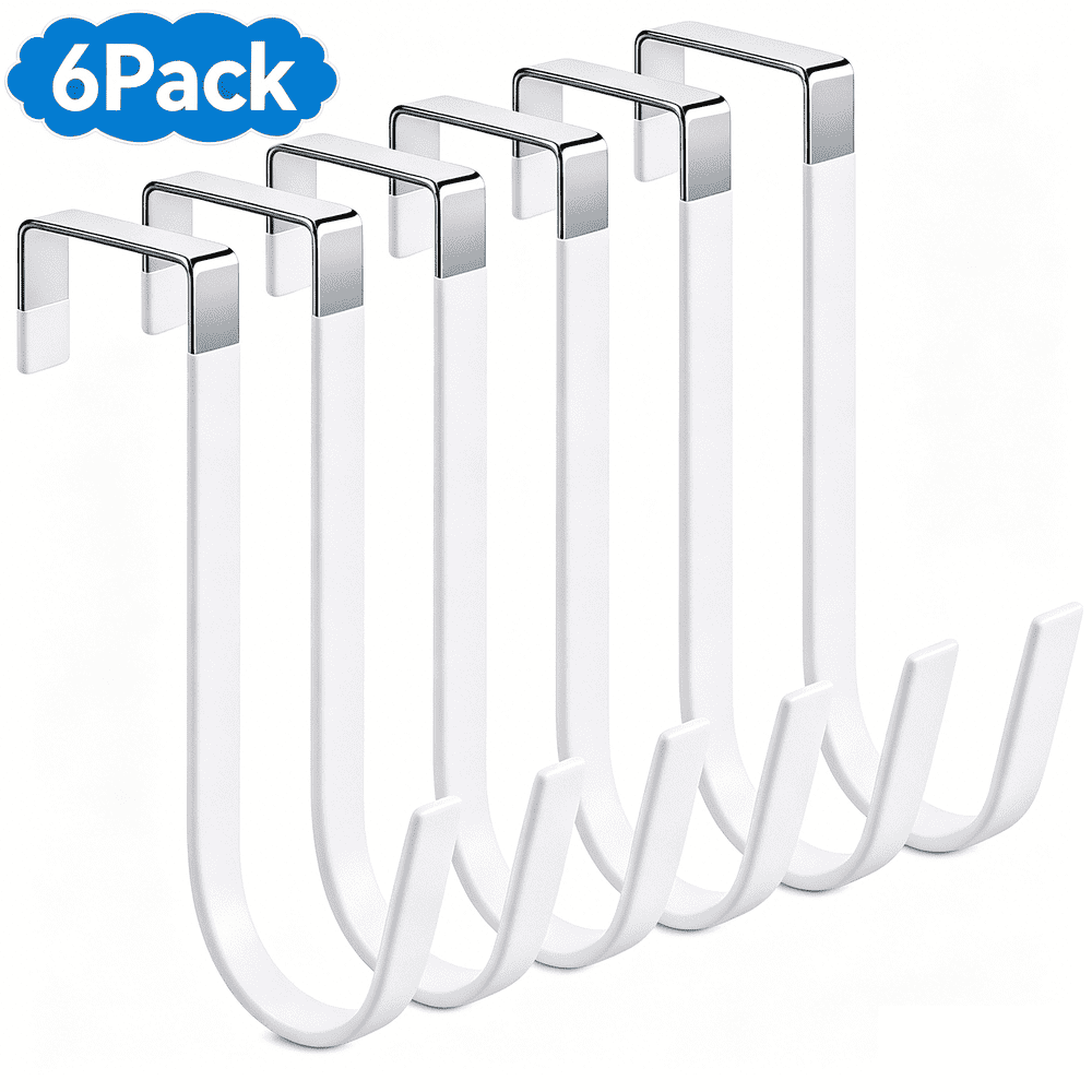 Over the Door Steel Hooks 6-Pack: $11.99 Over the Door Steel Hooks 6-Pack: $11.99
