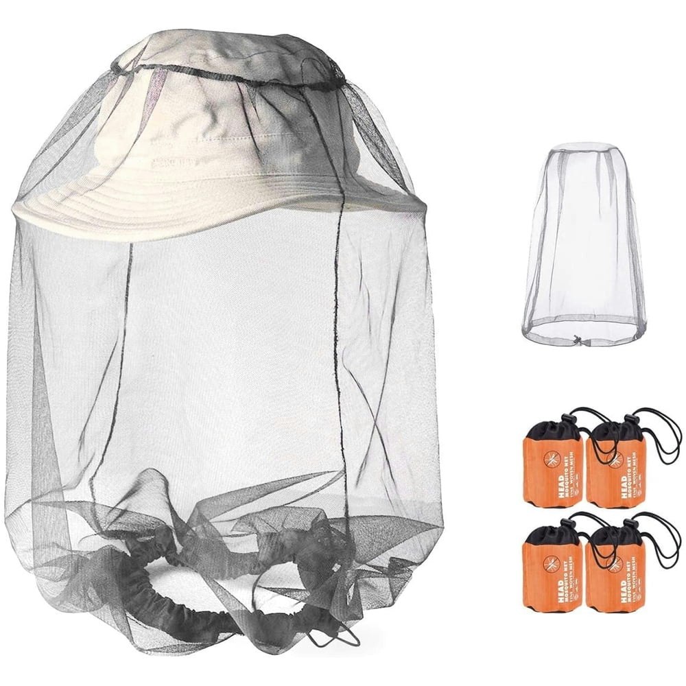 Mosquito Head Net Mesh 4-Pack: $10.09