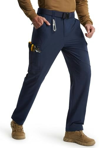 Libin Men's Hiking Cargo Stretch Work Pants: $29.99 Libin Men's Hiking Cargo Stretch Work Pants: $29.99