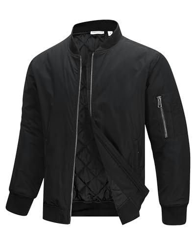 33,000ft Men's Lightweight Waterproof Bomber Jacket: $42.49