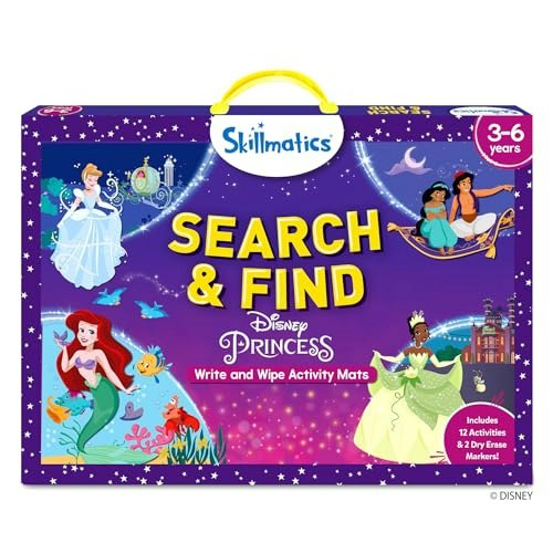 Skillmatics Disney Princess Search and Find Preschool Toy: $31.96