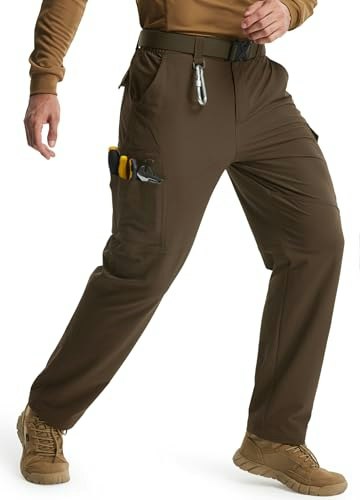 Libin Men's Work Hiking Cargo Stretch Pants: $29.97 Libin Men's Work Hiking Cargo Stretch Pants: $29.97