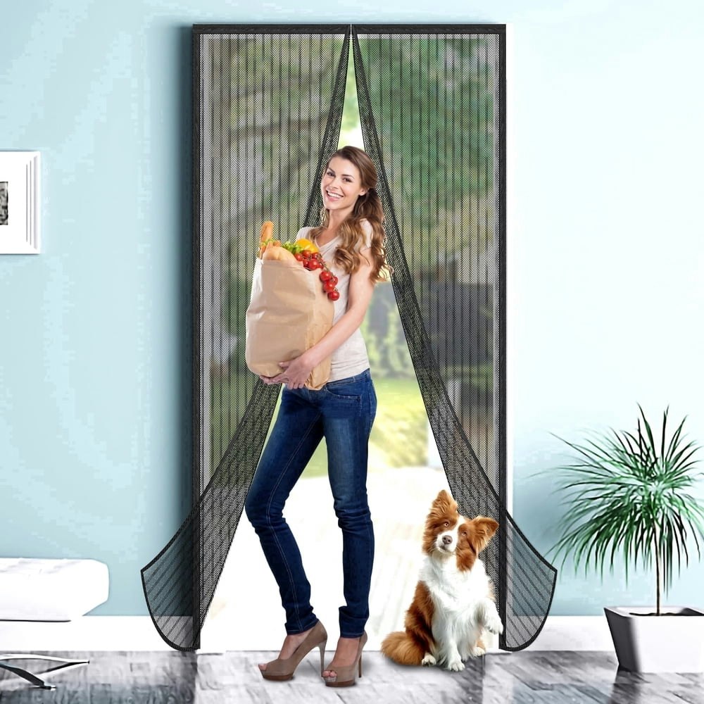 Magnetic Mesh Screen Door 38" x 82": $11.99 Magnetic Mesh Screen Door 38" x 82": $11.99
