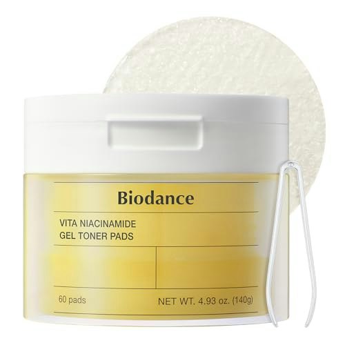 Biodance Vita Niacinamide Gel Toner Pads 60-Count: $14.25