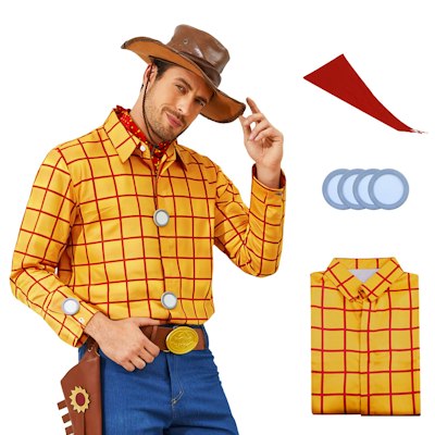 Cowboy Costume for $20 + free shipping w/ Prime