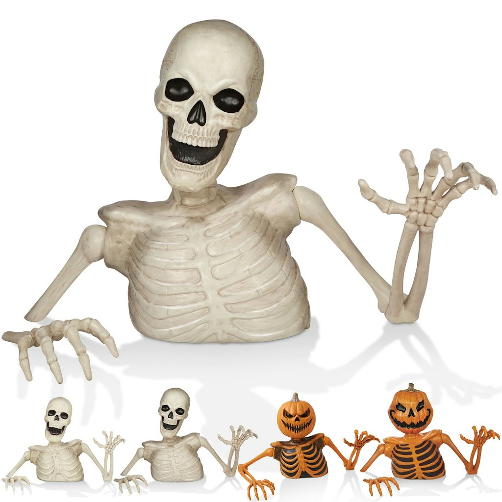 Halloween Groundbreaking Skeleton Outdoor Yard Decoration: From $230