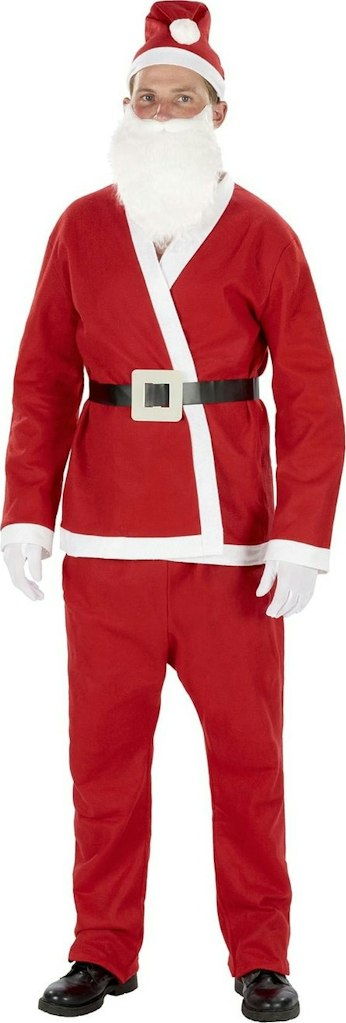Budget Santa Adult Costume: $13 Budget Santa Adult Costume: $13