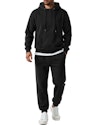 Coofandy Men's 2-Piece Zip-Up Hoodie and Sweatpant Set for $18 + free shipping