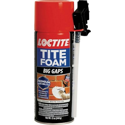 Loctite Tite Foam Big Gaps 12-oz. Spray Foam Sealant for $7 + free shipping w/ Prime