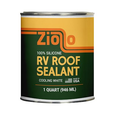 Ziollo RV Roof Sealant 1-Quart Liquid Rubber Coating for $24 + free shipping w/ Prime