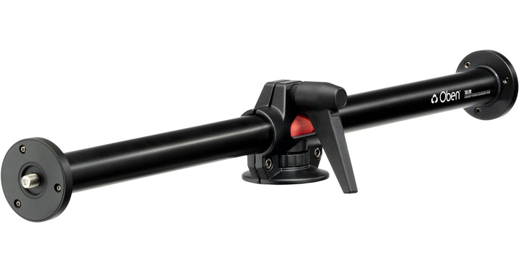Oben TAB-2M Two-Mount Tripod Accessory Bar: $35