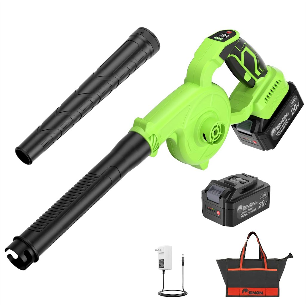 Brushless Cordless Electric Leaf Blower: $20