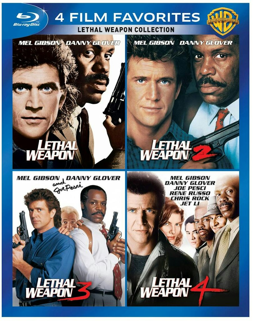 Lethal Weapon Collection Box Set Blu-ray: $13