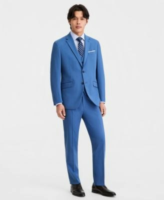 Kenneth Cole Reaction Men's Slim-Fit Spring 3-Piece Suit: $100