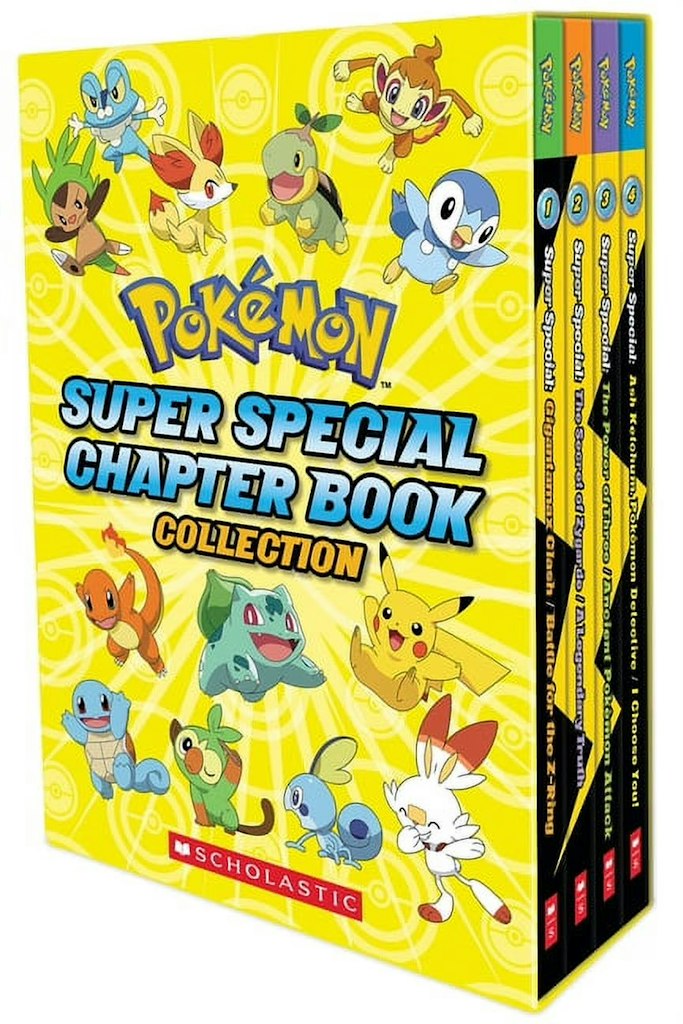 Pokemon Super Special Chapter Book Collection: $15