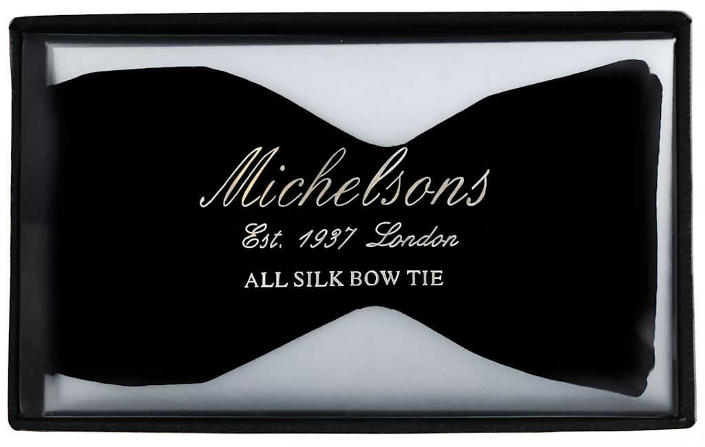 Michelsons of London 100% Silk To-Tie Bow Tie: $20