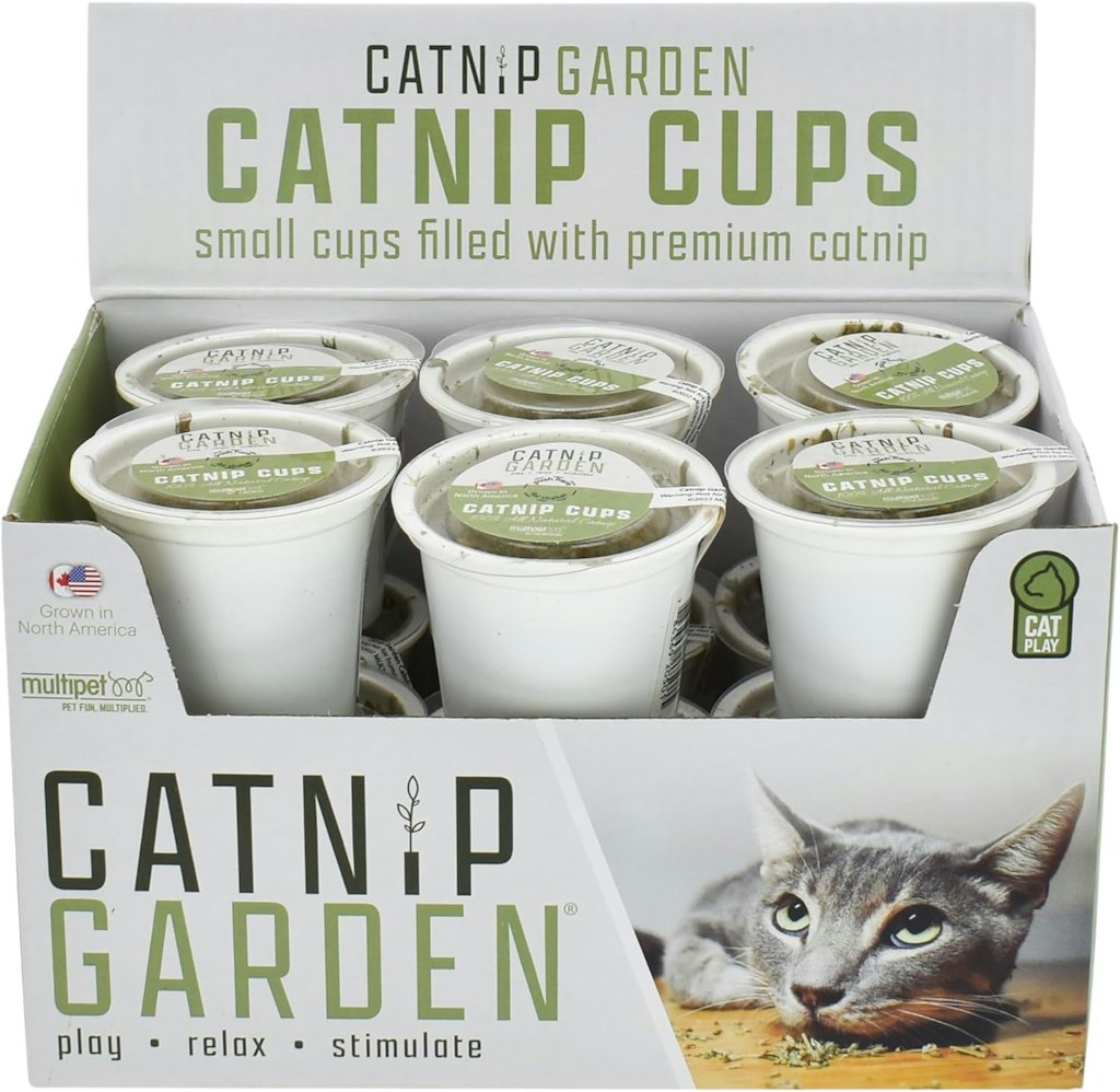 Multipet Catnip Garden 12-Cup Box: $5.80