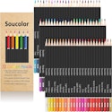 Soucolor 72-Color Colored Pencils for Adult Coloring Books for $8.67 w/ Subscribe & Save + free shipping w/ Prime
