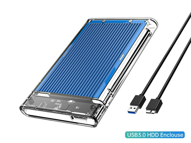 Orico Aluminum 2.5-Inch SATA Hard Drive Enclosure: $13.99 Orico Aluminum 2.5-Inch SATA Hard Drive Enclosure: $13.99