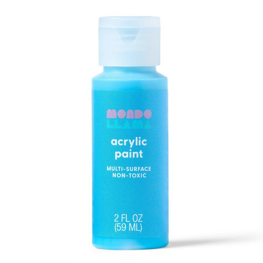 Mondo Llama 2oz Infinite Ocean Satin Acrylic Paint: $1 Mondo Llama 2oz Infinite Ocean Satin Acrylic Paint: $1