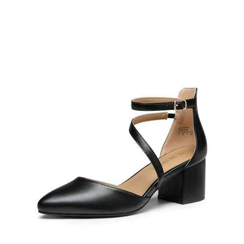 Dream Pairs Women's Block Heel Pumps: $30.98 Dream Pairs Women's Block Heel Pumps: $30.98