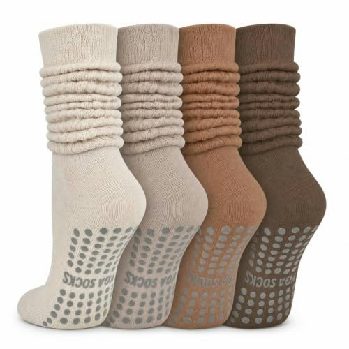 Ludaro Pilates Grip Socks: $9.49