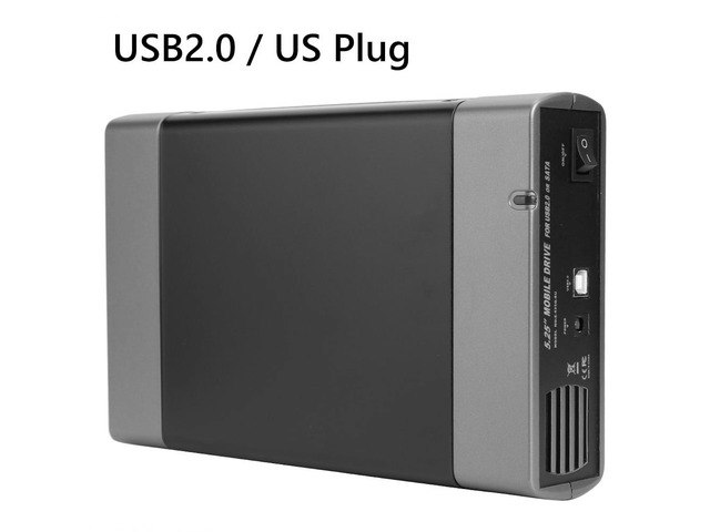 5.25-inch USB 2.0 to SATA External Hard Drive Case: $75.96 5.25-inch USB 2.0 to SATA External Hard Drive Case: $75.96
