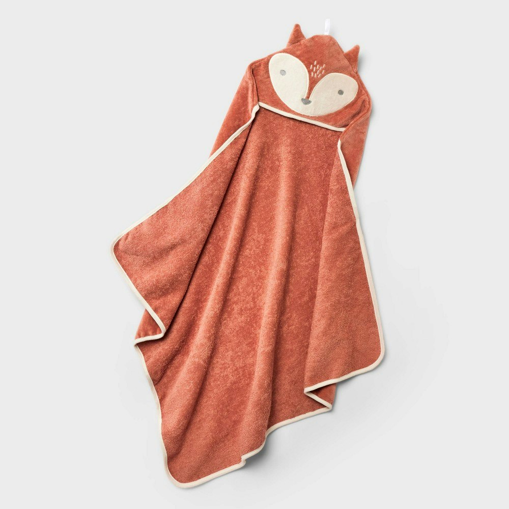 Cloud Island Fox Baby Hooded Towel: $8.40