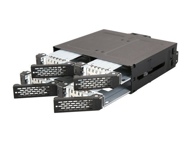 Icy Dock ToughArmor 4-Bay 2.5-Inch SATA HDD and SSD Backplane Cage: $124.99 Icy Dock ToughArmor 4-Bay 2.5-Inch SATA HDD and SSD Backplane Cage: $124.99