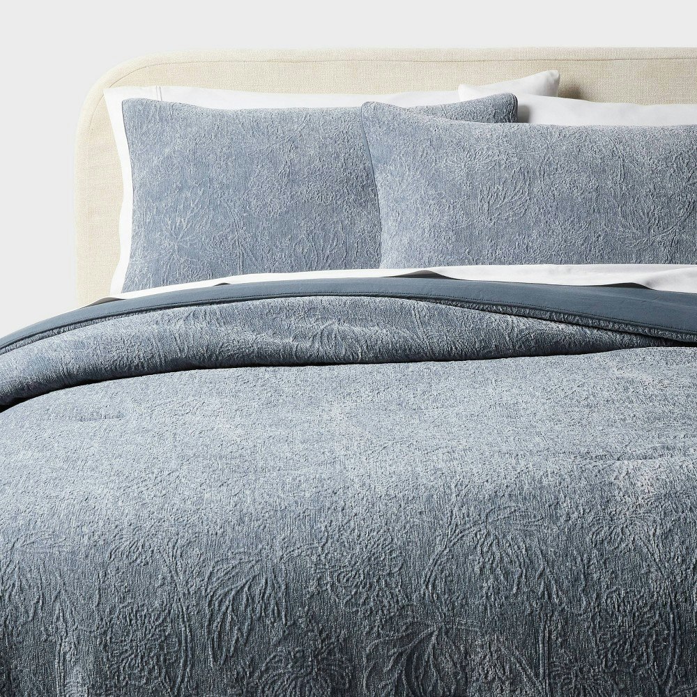 Threshold Full/Queen Chenille Comforter and Sham Set: $79 Threshold Full/Queen Chenille Comforter and Sham Set: $79