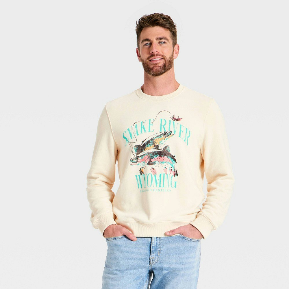 Goodfellow & Co Snake River Men's Fleece Sweatshirt: $30 Goodfellow & Co Snake River Men's Fleece Sweatshirt: $30