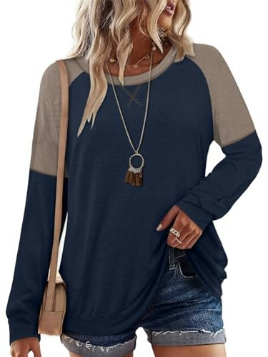 Onlypuff Women's Long Sleeve Tunic Blouse: $18.99 Onlypuff Women's Long Sleeve Tunic Blouse: $18.99