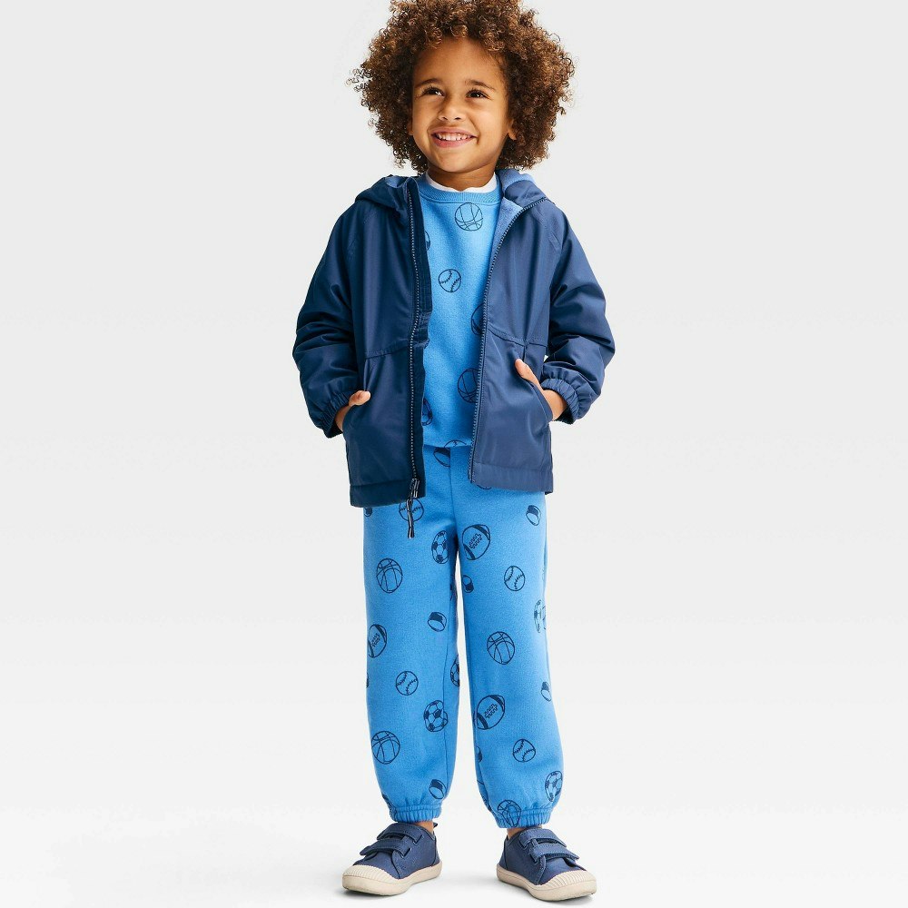Cat & Jack Toddler Boys' Full Zip Softshell Jacket 4T: $28