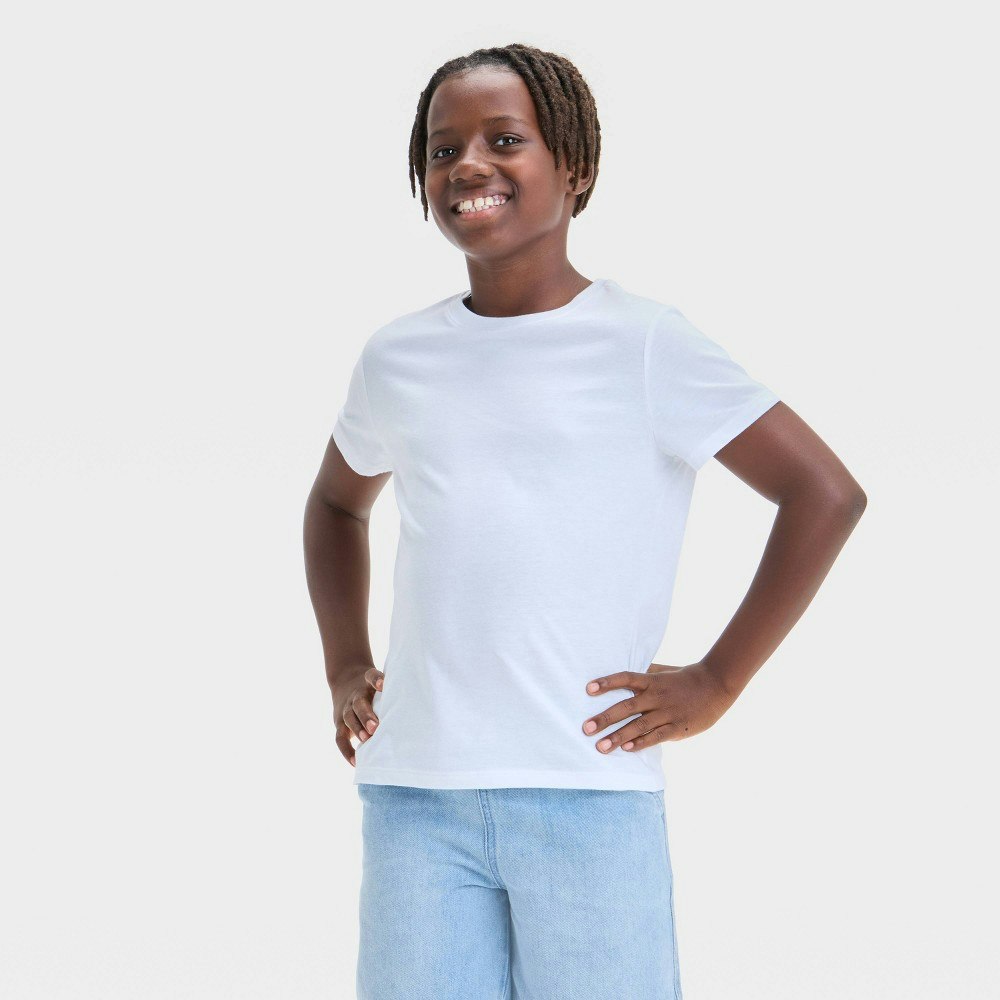 Cat & Jack Boys' Short Sleeve Crew Neck T-Shirt: $2.50 Cat & Jack Boys' Short Sleeve Crew Neck T-Shirt: $2.50