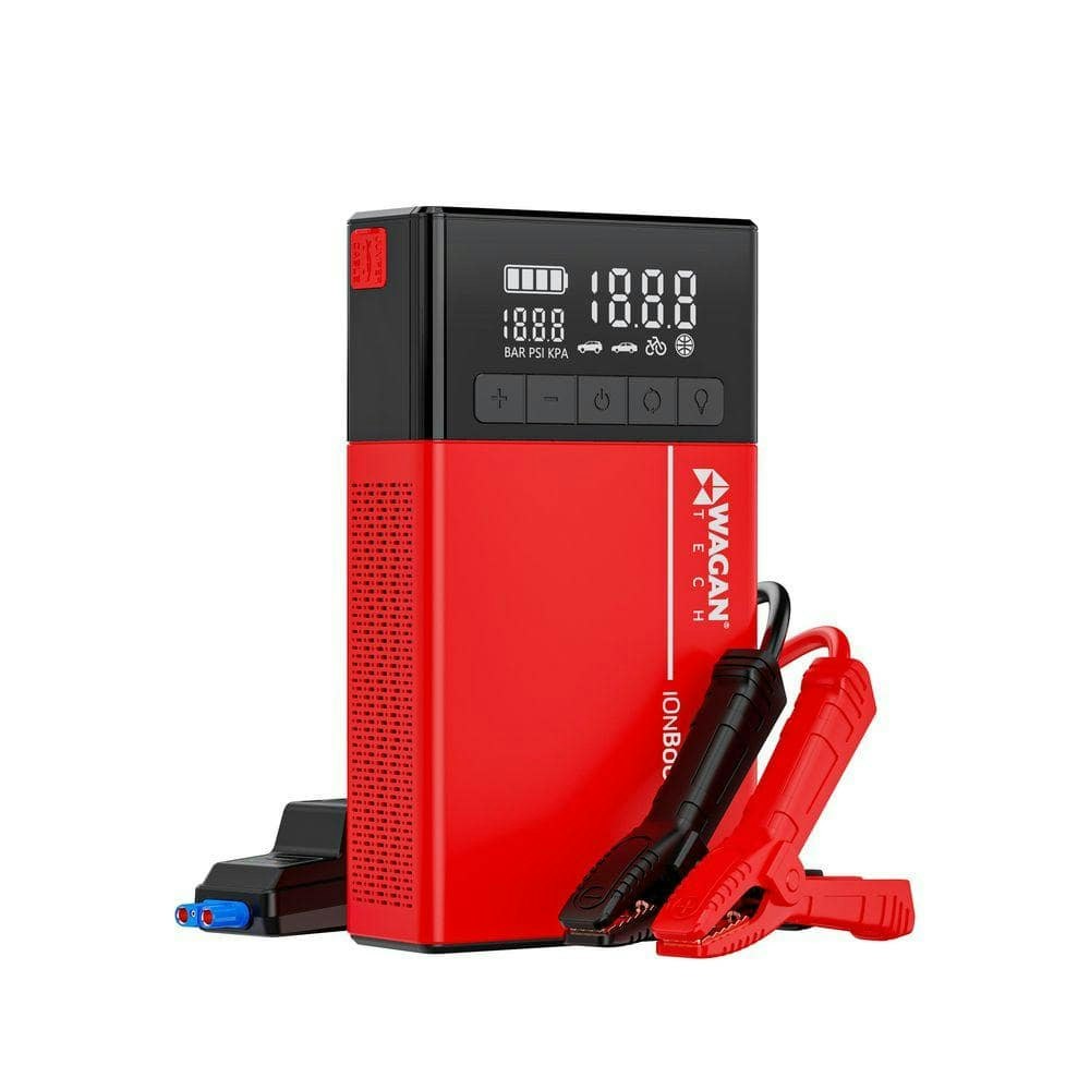 iOnBoost V12 1,200A Lithium Jump Starter and Air Compressor: $163