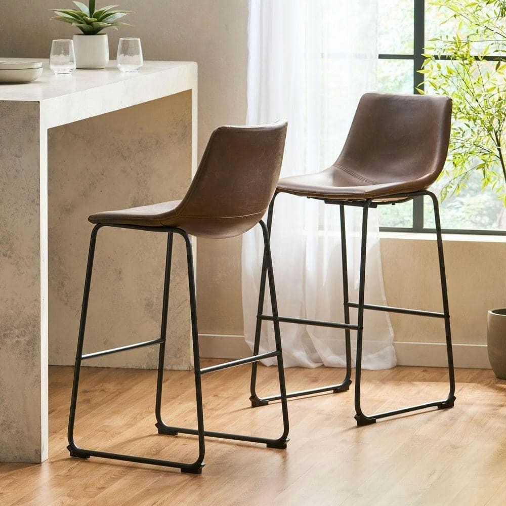Brown Metal Outdoor Dining Chair 2-Pack: $192.88
