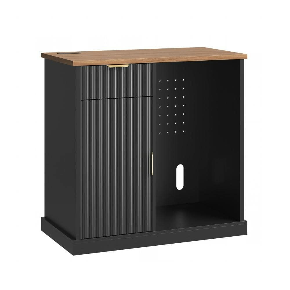 Bar Cabinet with Power Outlet: $209.99