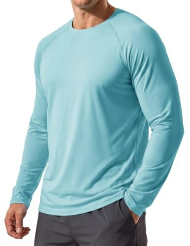 Asyjumpd Men's Long Sleeve Swim and Fishing Shirt: $14.99 Asyjumpd Men's Long Sleeve Swim and Fishing Shirt: $14.99