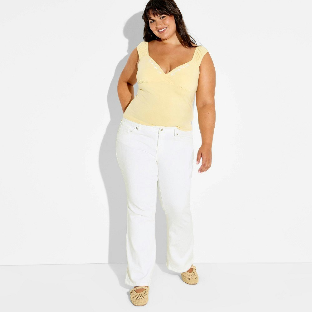 Women's Low-Rise Baby Bootcut Pants: $24 Women's Low-Rise Baby Bootcut Pants: $24