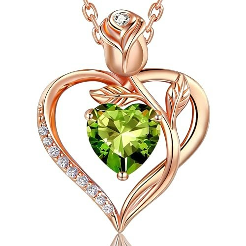 Jacupo S925 Sterling Silver Heart Birthstone Necklace: $110.49 Jacupo S925 Sterling Silver Heart Birthstone Necklace: $110.49