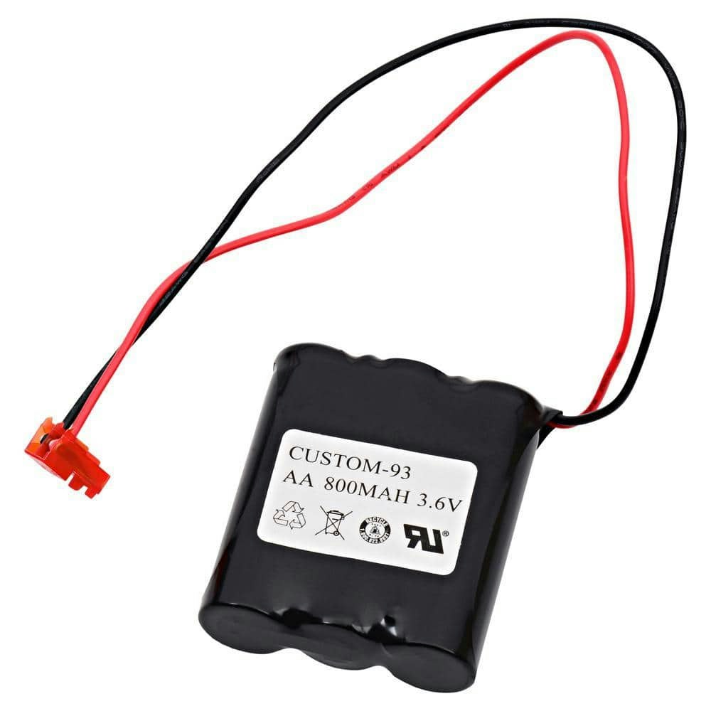 Dantona 3.6V 800mAh Ni-Cd Emergency Lighting Battery: $7.12 Dantona 3.6V 800mAh Ni-Cd Emergency Lighting Battery: $7.12