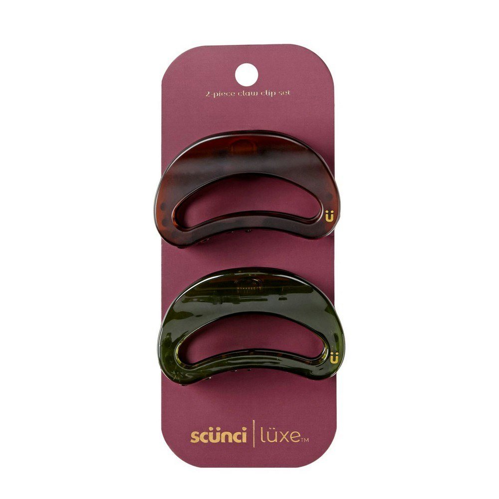 Scünci Luxe Statement Oval Claw Clip 2-Pack: $9.99 Scünci Luxe Statement Oval Claw Clip 2-Pack: $9.99