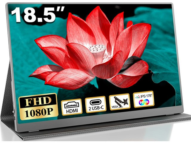 18.5-Inch FHD 1080p Portable Laptop Monitor: $164.99