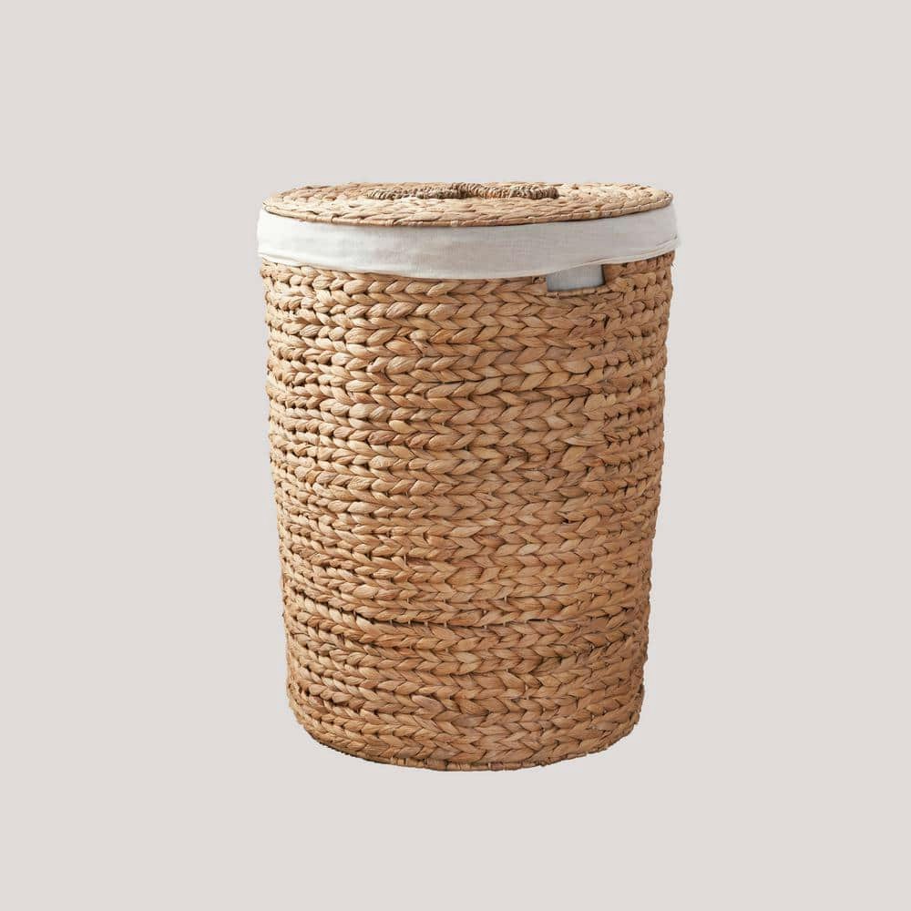 18-inch x 18-inch x 23-inch Water Hyacinth Woven Laundry Hamper: $131.41 18-inch x 18-inch x 23-inch Water Hyacinth Woven Laundry Hamper: $131.41