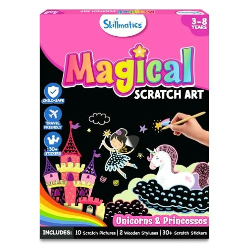Skillmatics Magical Scratch Art Book: $9.47 Skillmatics Magical Scratch Art Book: $9.47