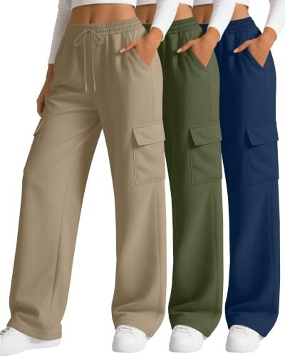 Neer Women's Cargo Sweatpants 3-Pack: $42.49 Neer Women's Cargo Sweatpants 3-Pack: $42.49