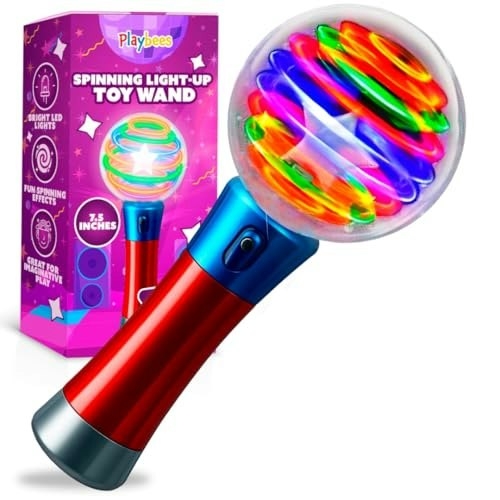 Playbees Light Up Spinning Wand: $12.71 Playbees Light Up Spinning Wand: $12.71